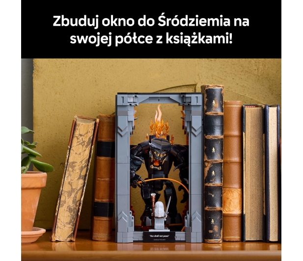LEGO Icons 10367 Władca pierścieni: Book nook z Balrogiem - 1331602 - zdjęcie 6